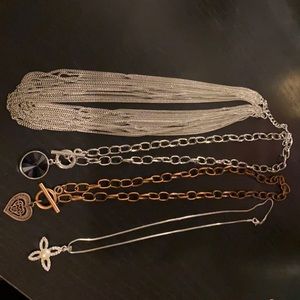 Set of 5 necklaces